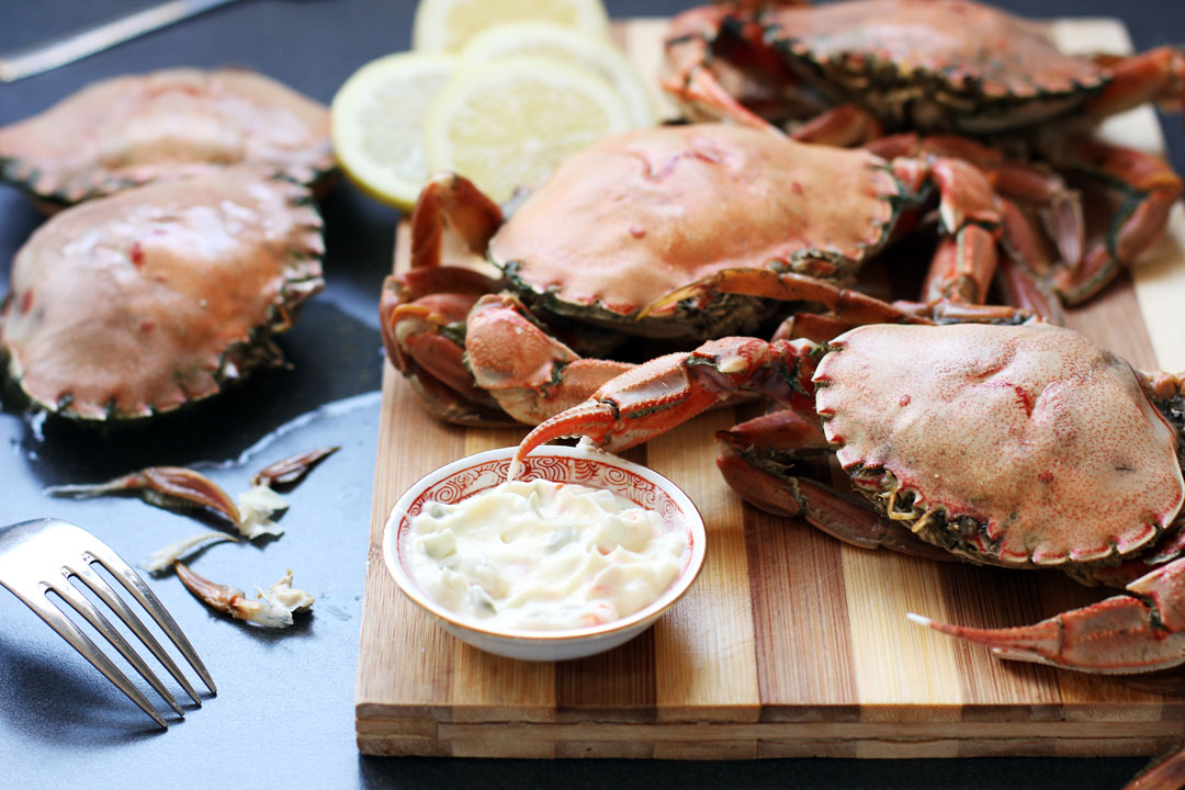 Boiled Crabs with Fennel 1