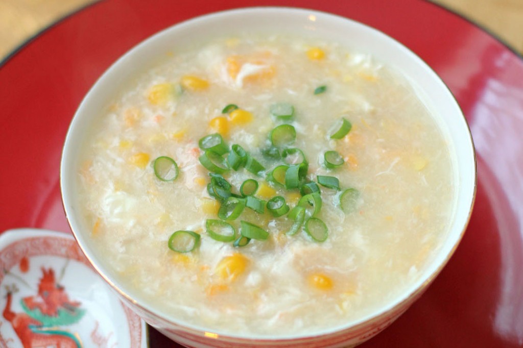 Crab and Corn Egg Drop Soup Wide