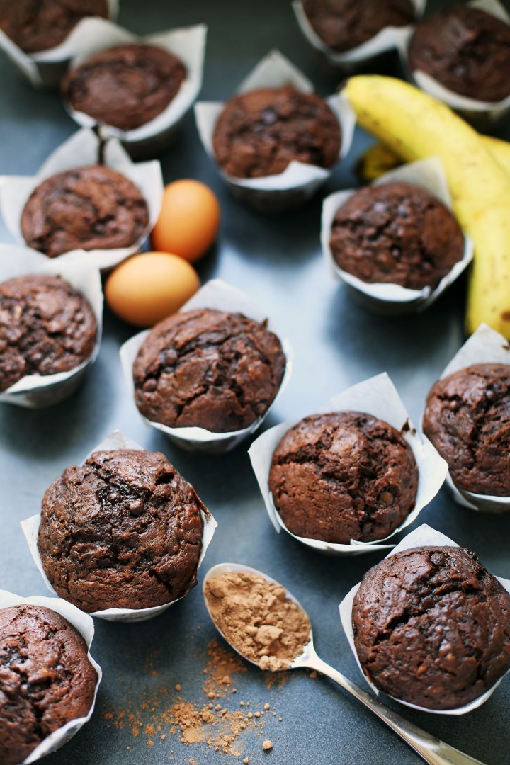 Zucchini, Banana, Chocolate Bread