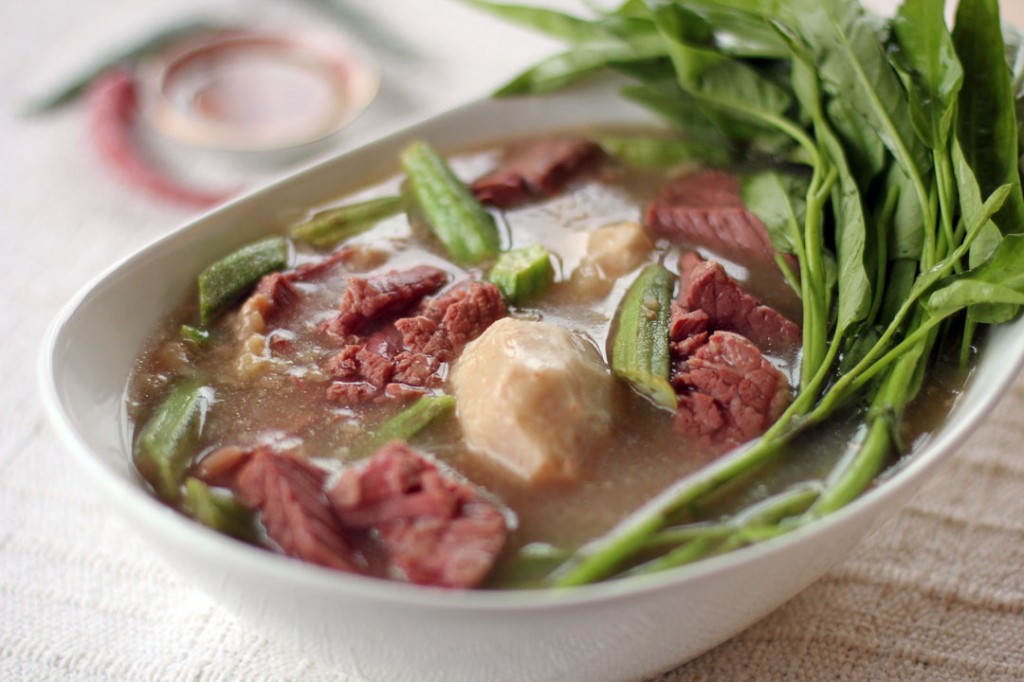 Sinigang na Corned Beef 1