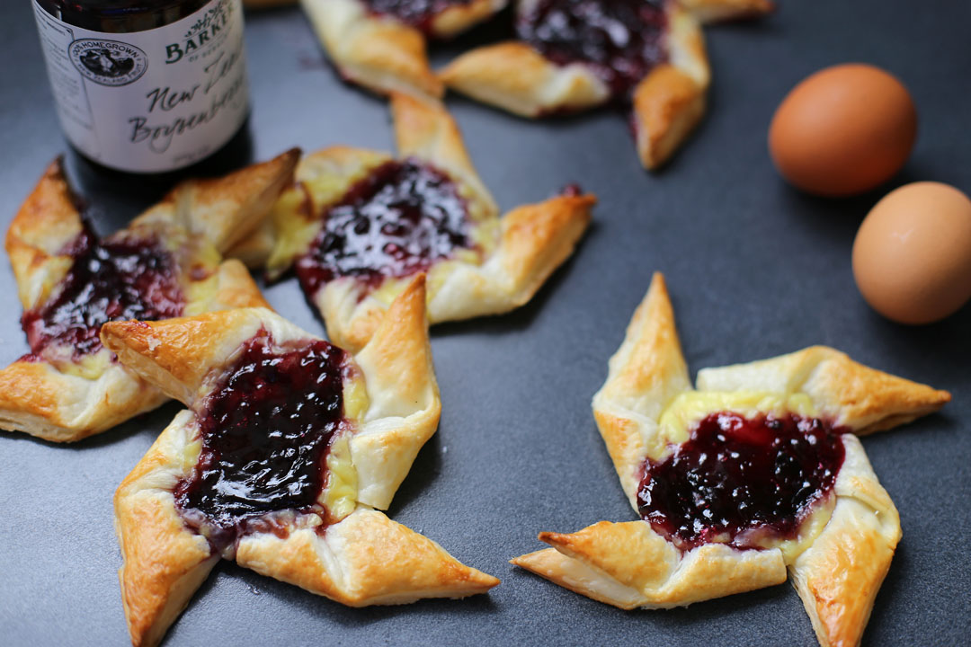 Boysenberry and Custard Danish 1