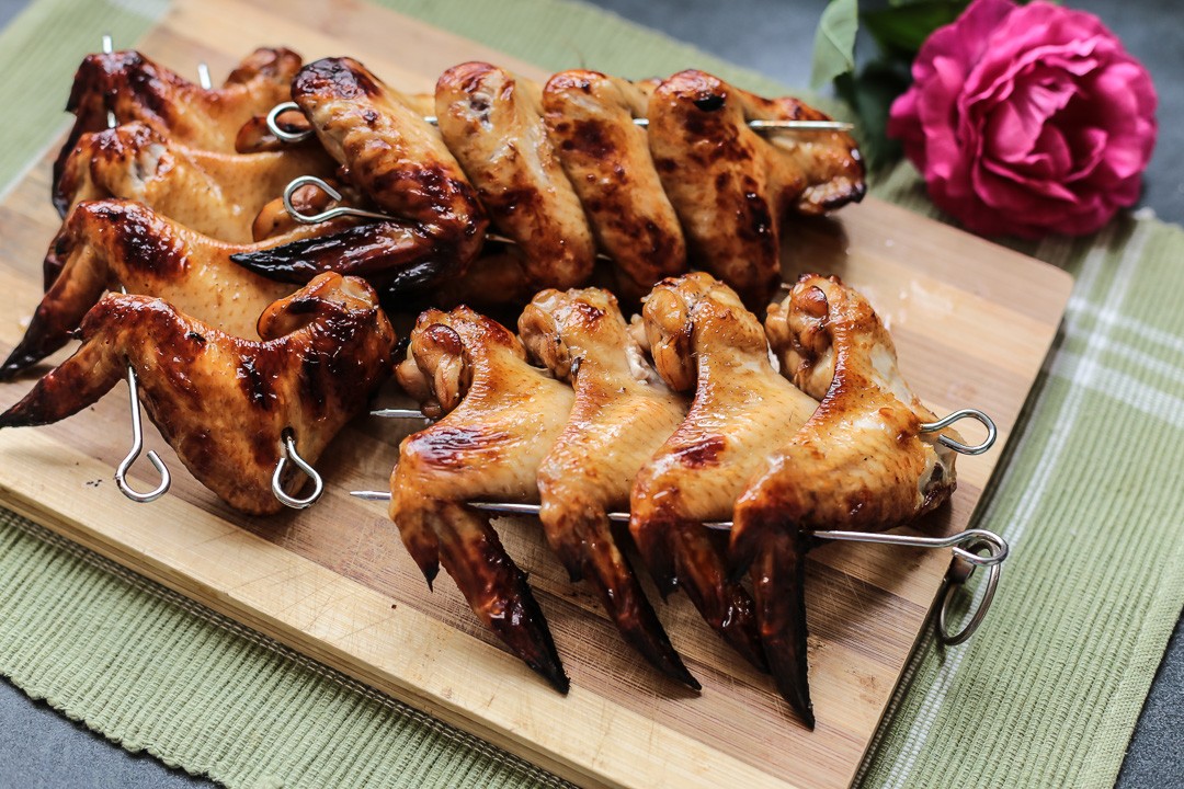 Malaysian Barbecue Chicken Wings Wide