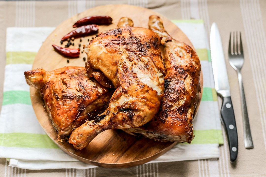 Cajun Spiced Chicken Thighs Wide