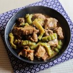 Braised Pork Ribs and Bitter Gourd in Black Bean Sauce 1