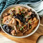 Braised Pork and Oyster Mushrooms 1
