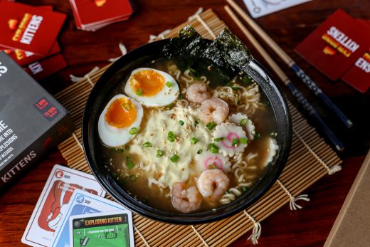 Shrimp and Cheese Ramen 1