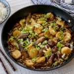 Fried Egg Tofu and Eggplants 1
