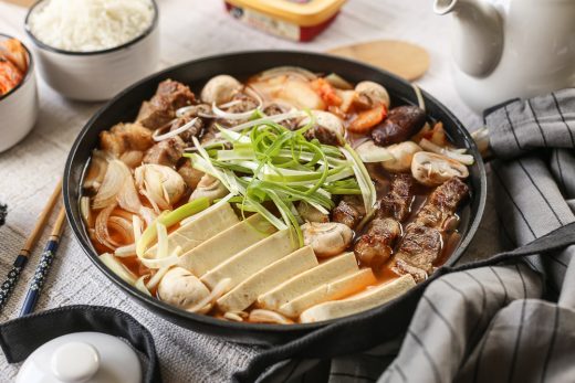 Pork Belly and Tofu Kimchi Jjigae 1